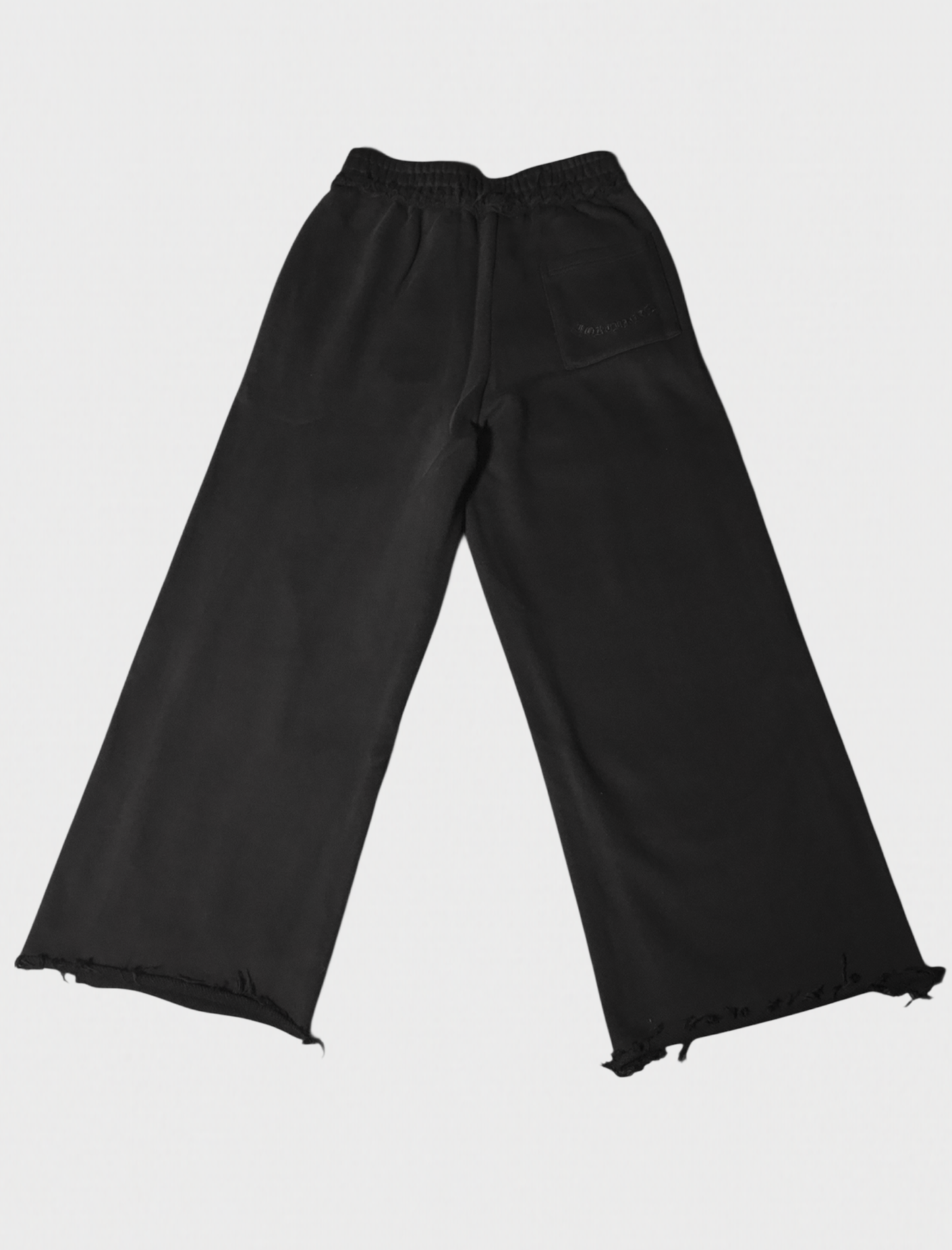 Black Script Sweatpants