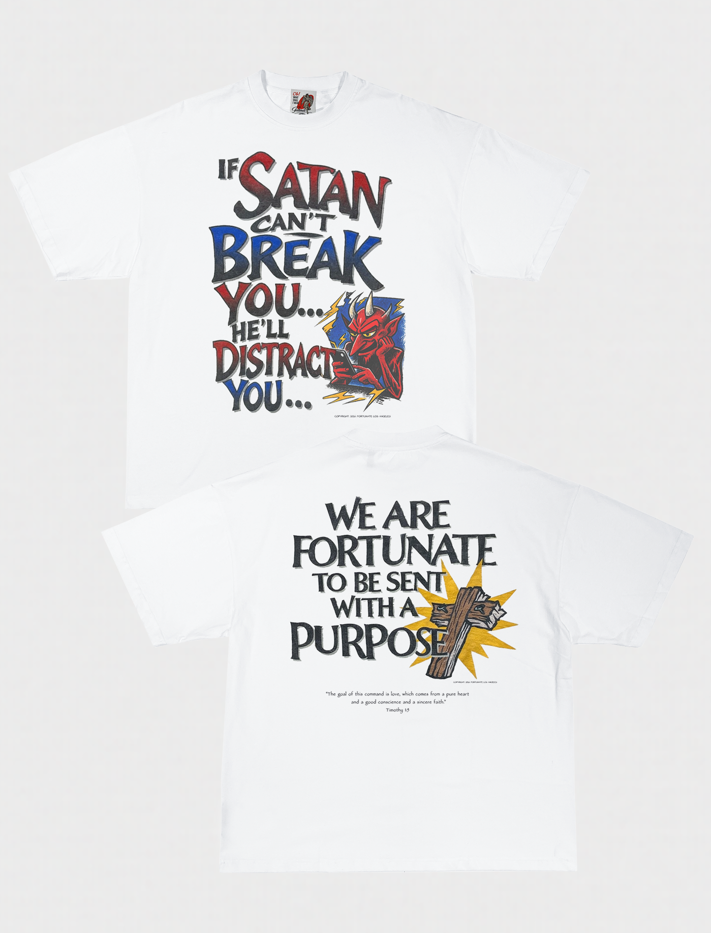 Satan Can't Break You T-Shirt