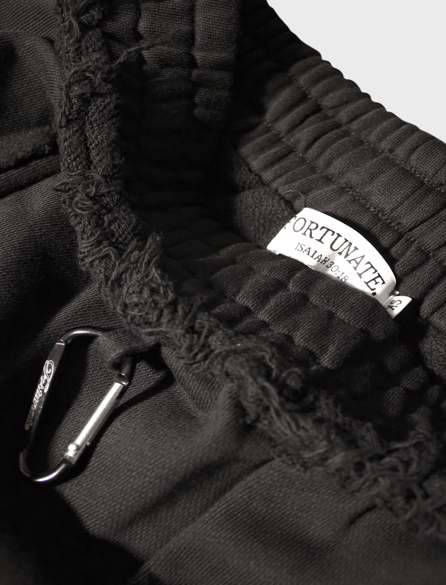 Black Script Sweatpants