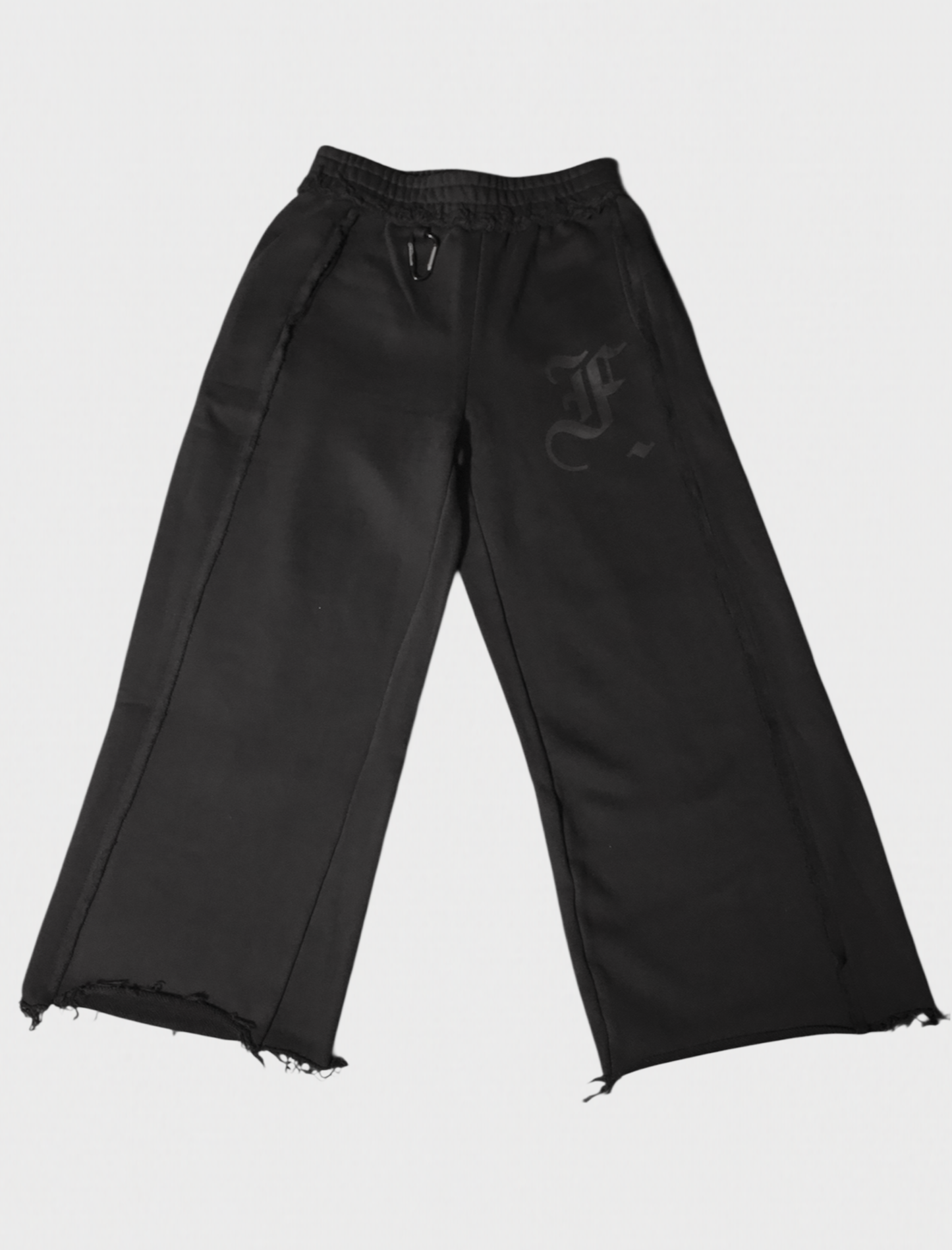 Black Script Sweatpants