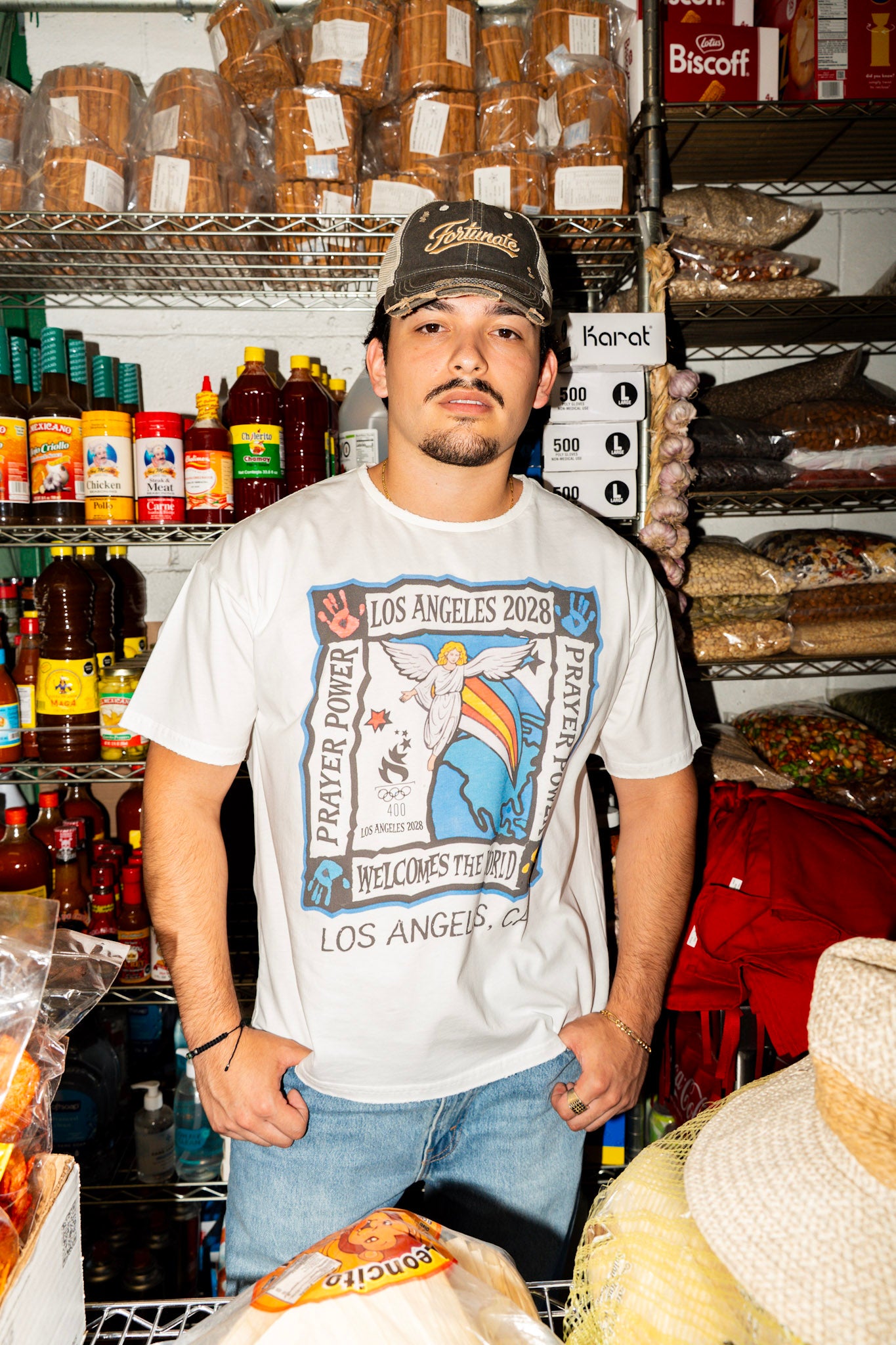 Prayer Power Los Angeles 2028 T-Shirt