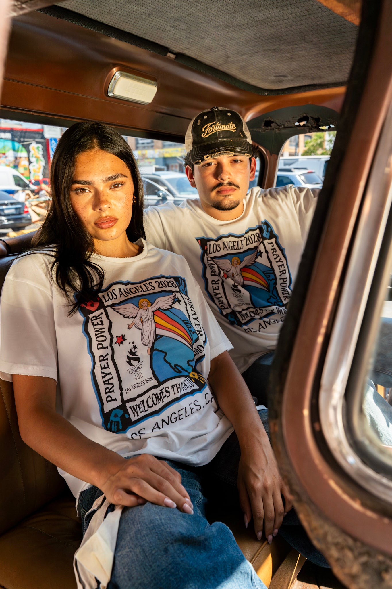 Prayer Power Los Angeles 2028 T-Shirt