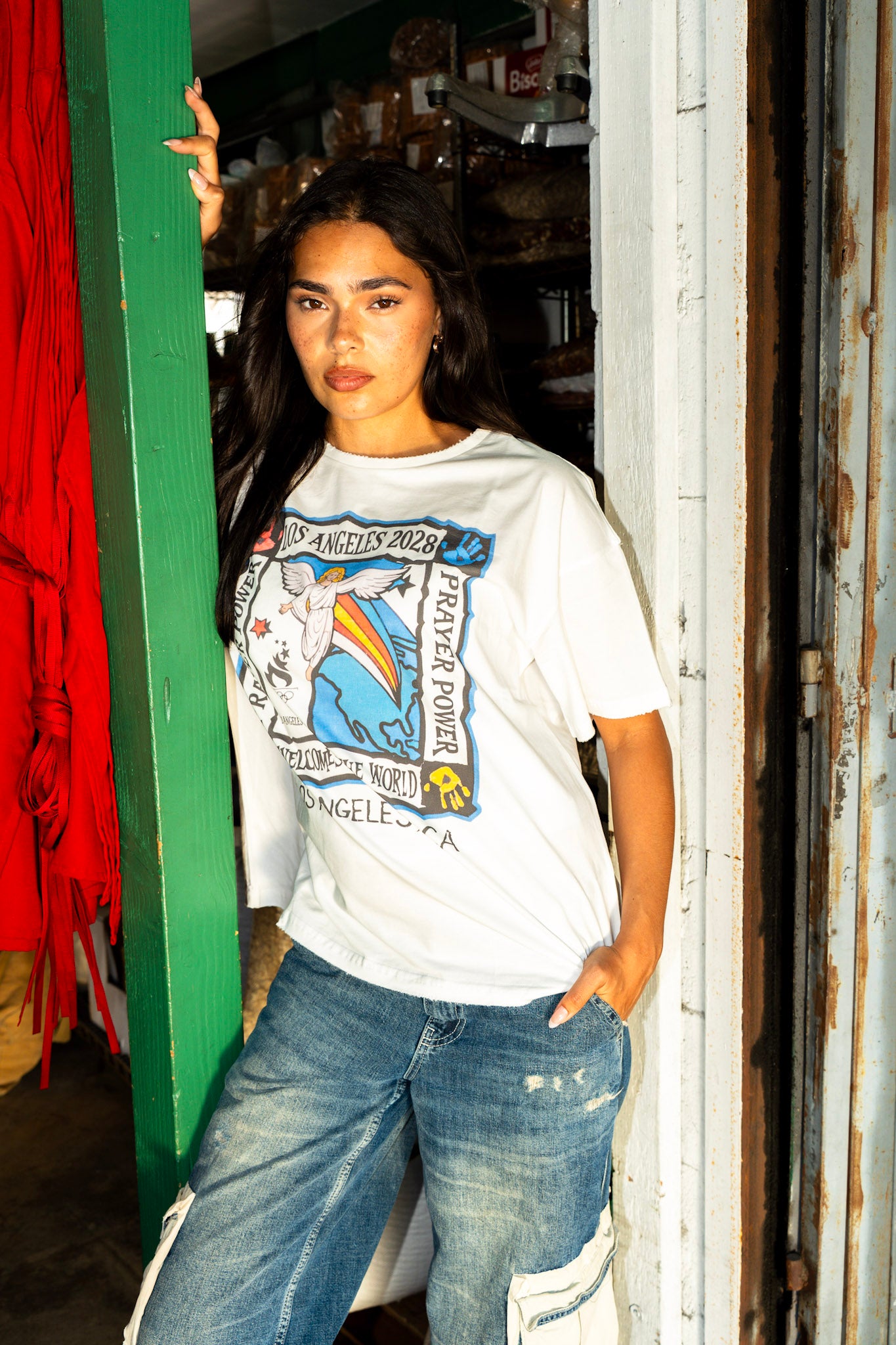 Prayer Power Los Angeles 2028 T-Shirt
