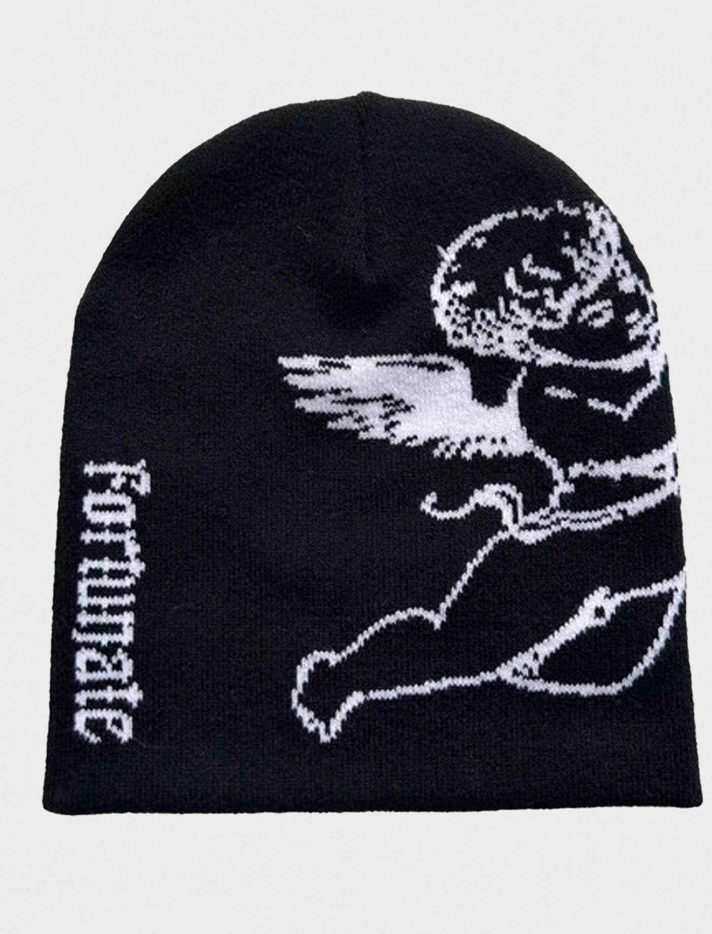 Guardian Angel Beanie Black