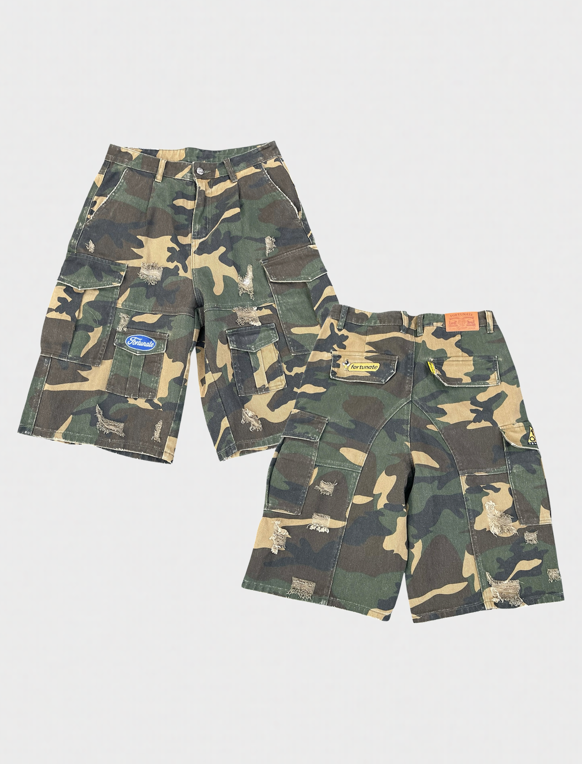 Camo Fortunate Shorts