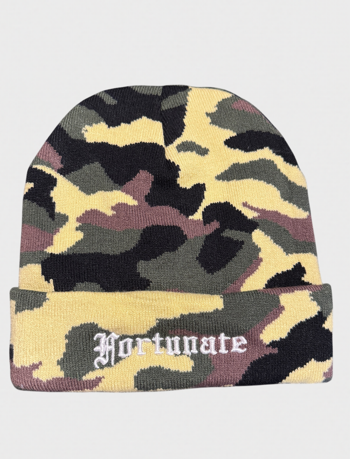 Camo forTunate Beanie