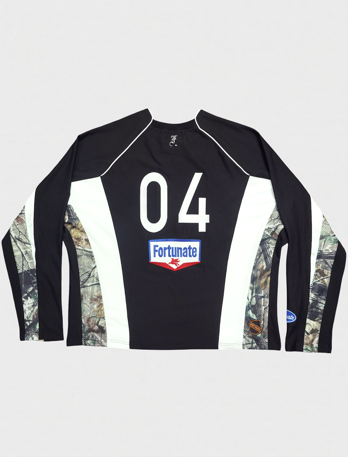 Real Tree Hockey Jersey Black