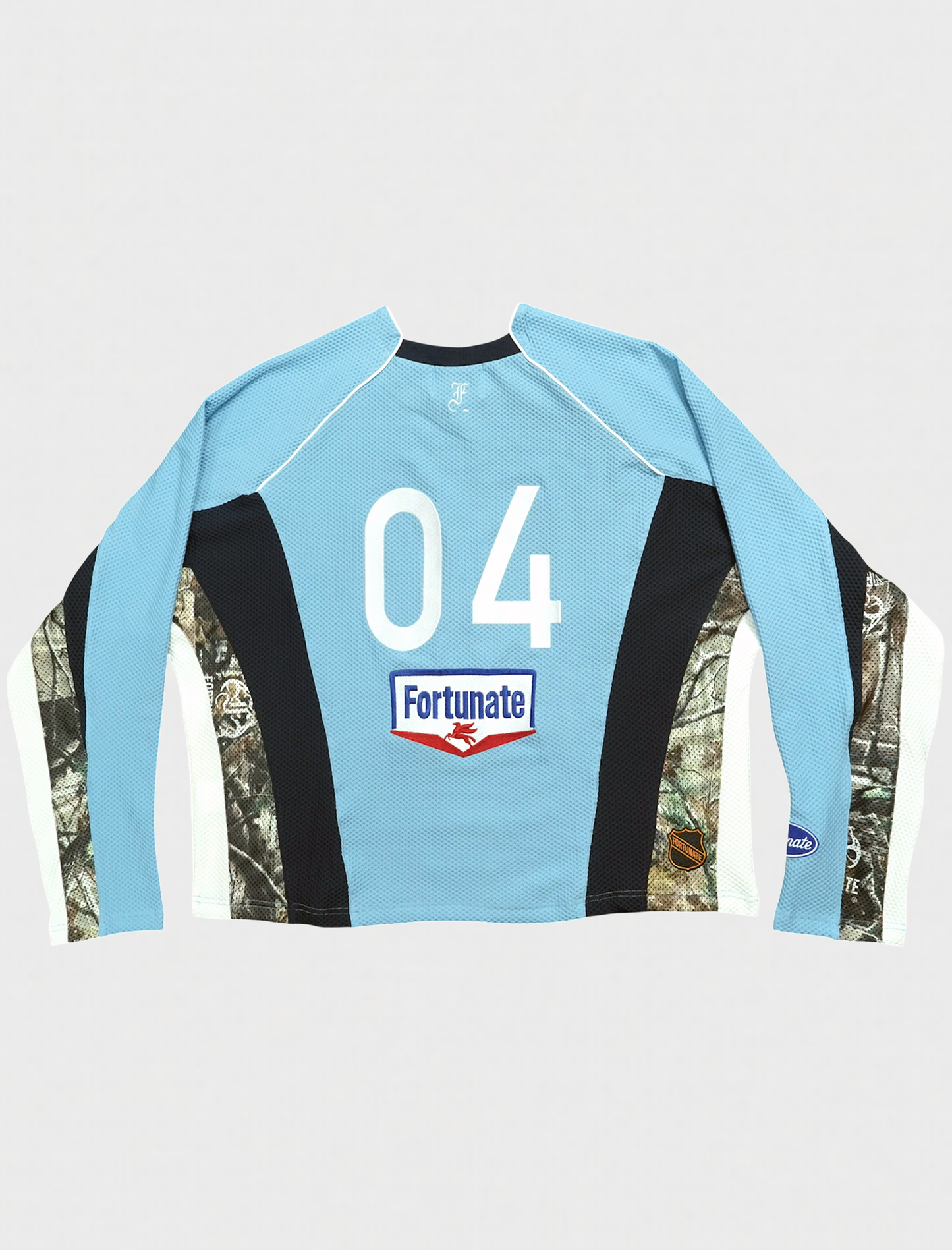 Real Tree Hockey Jersey Baby Blue